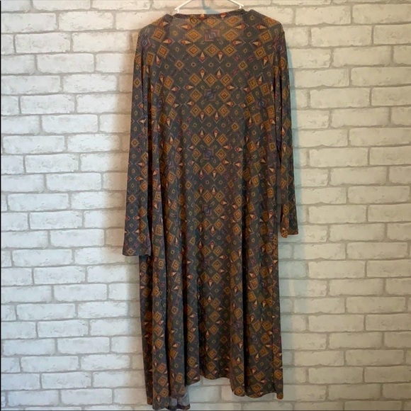 LuLaRoe Long Sleeve Duster/Cardigan - Picture 2 of 9